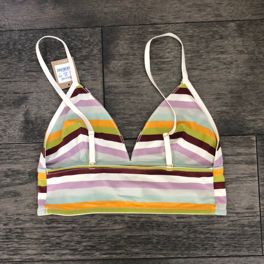 Madewell Cotton  Longline Woman’s Bralette - Picture 2 of 8